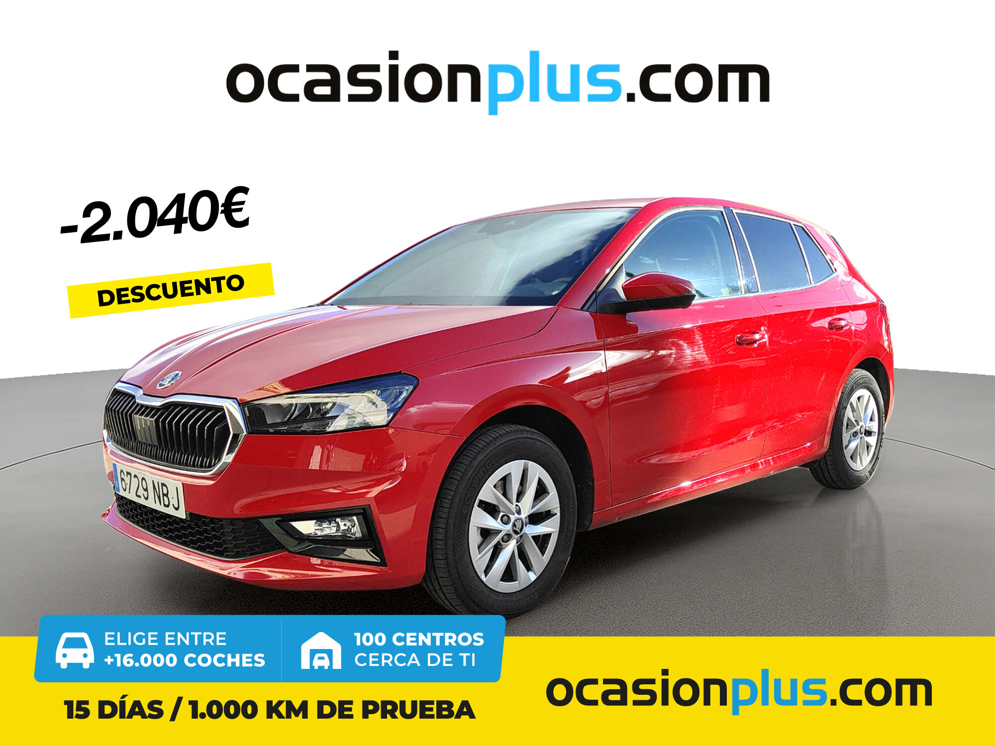 SKODA Fabia (1.0 TSI Selection DSG 85 kW (115 CV)) en Madrid