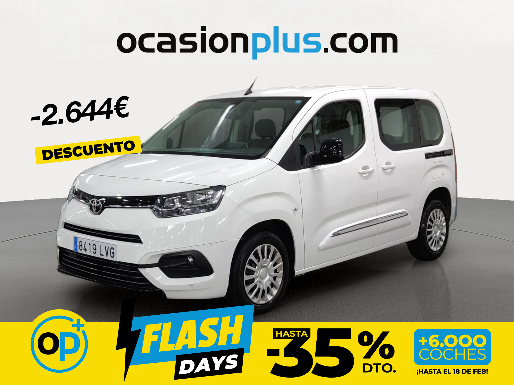 Foto del TOYOTA Proace City Van Media 1.5D GX Plus 100