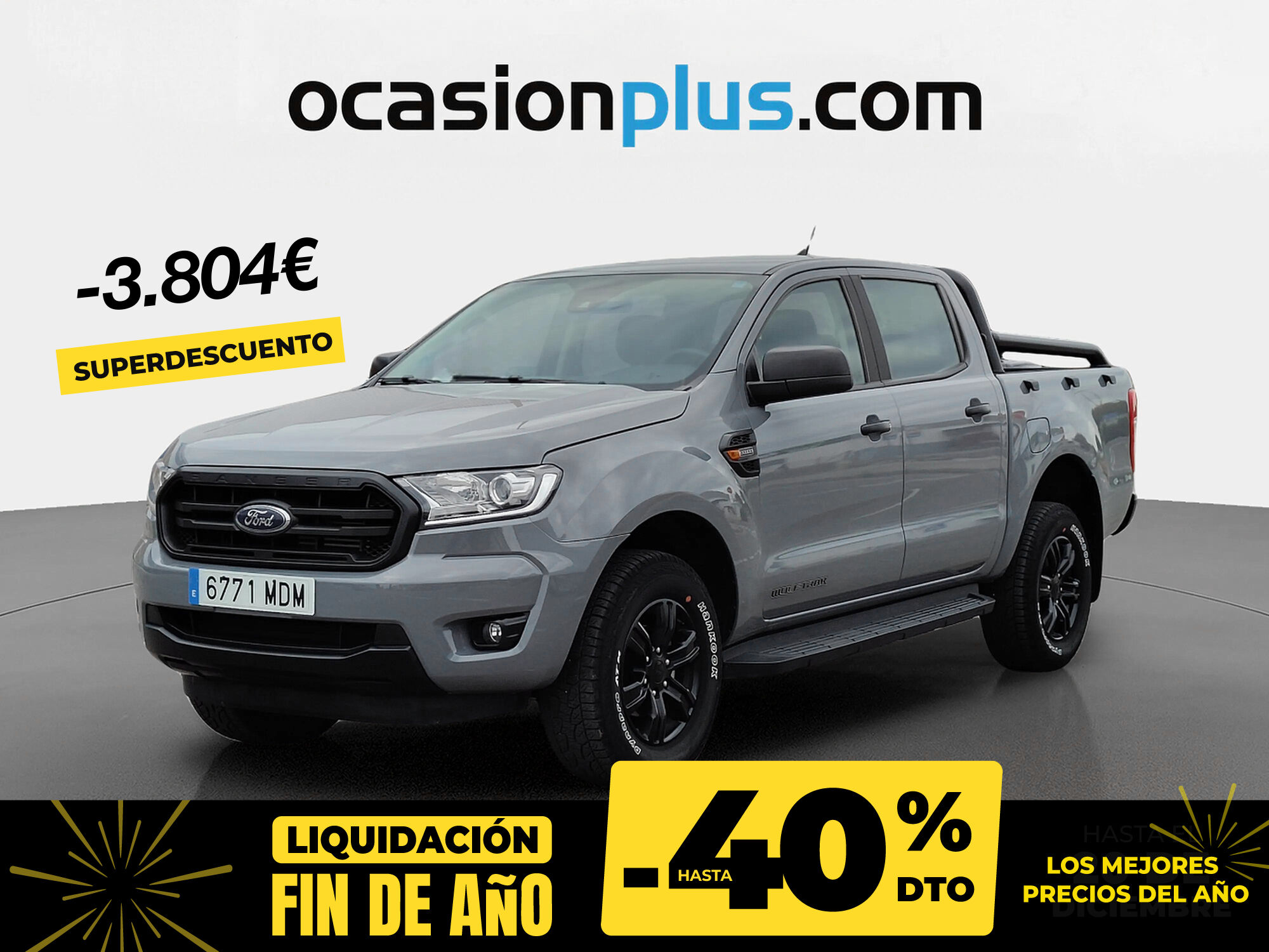 FORD Ranger (Pickup 2.0 Ecoblue S&S Doble Cabina XLT 4x4 125 kW (170 CV)) e