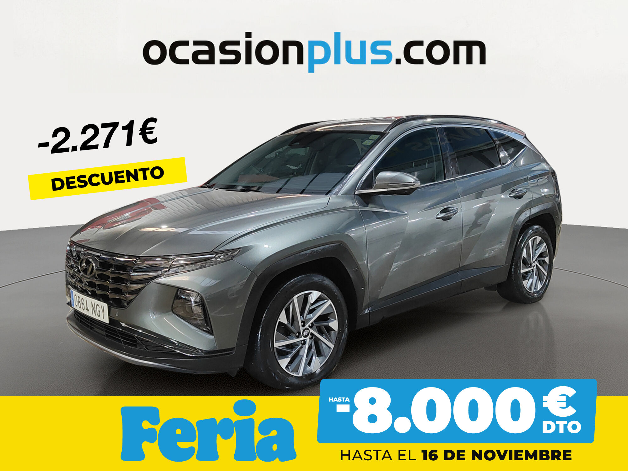 HYUNDAI Tucson (1.6 CRDI Klass 4x2 85 kW (115 CV)) en Madrid
