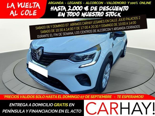 RENAULT Captur (Intens Tce 74kw (100cv) Glp) en Madrid
