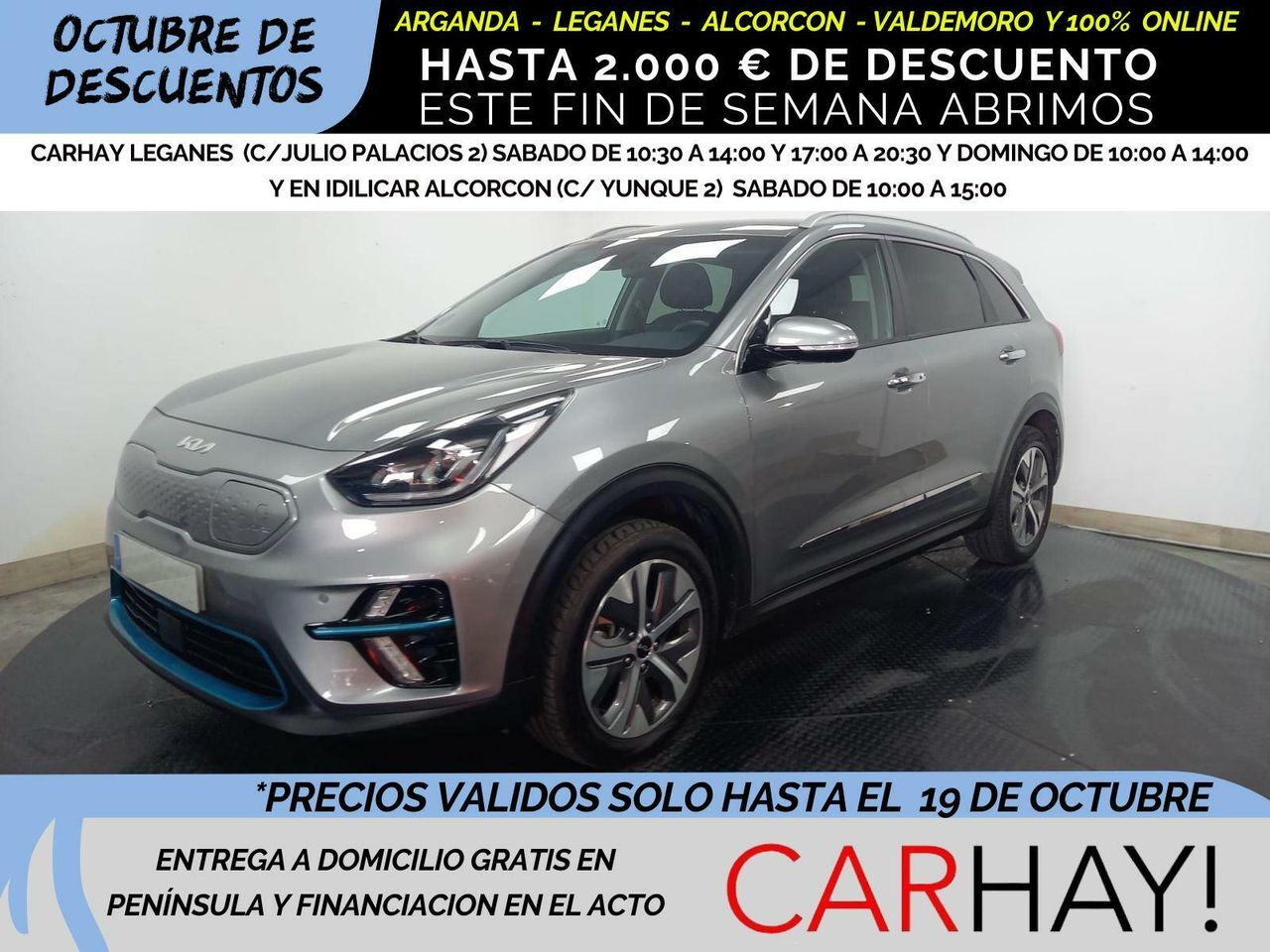 KIA Niro (150kW Emotion 204CV - 460KM AUTONOMIA) en Madrid