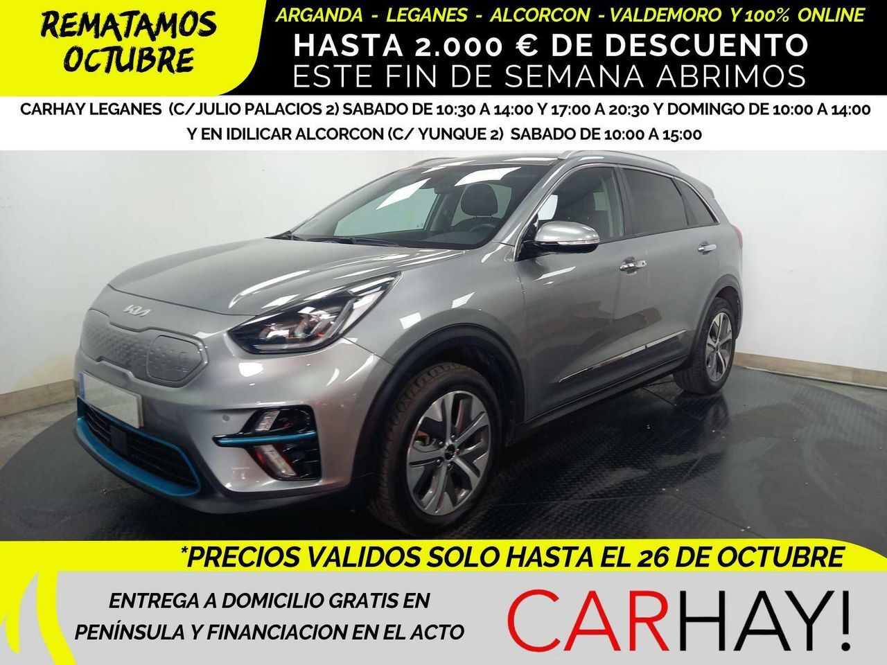 KIA Niro (150kW Emotion 204CV - 460KM AUTONOMIA) en Madrid