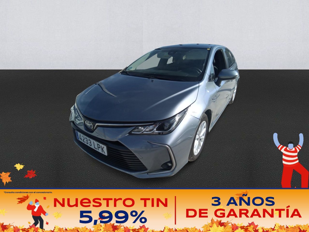 TOYOTA Corolla (1.8 125H BUSINESS P E-CVT SEDAN Rueda Re) en Madrid