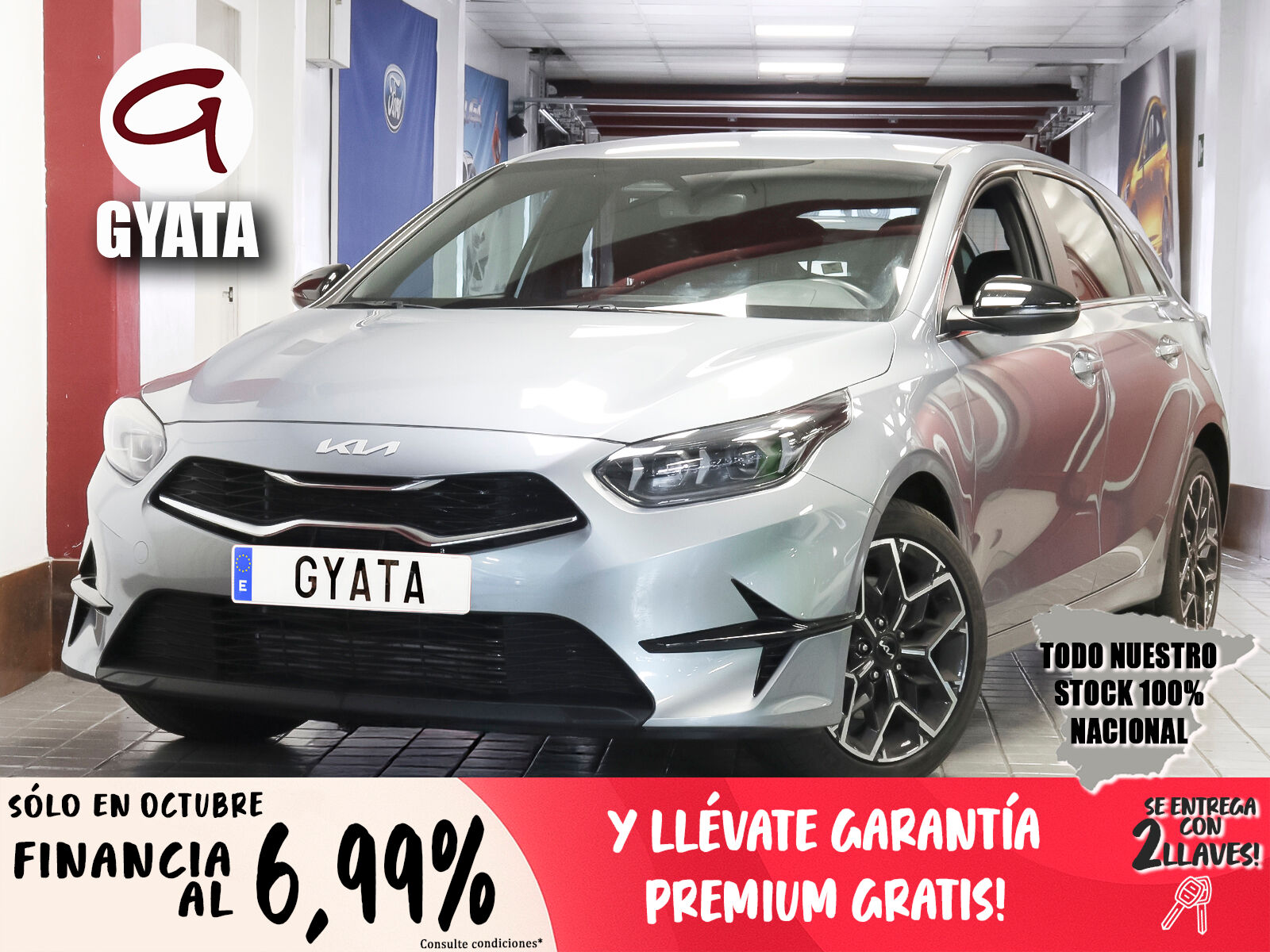 KIA Ceed (1.0 T-GDi Style Edition 74 kW (100 CV)) en Madrid