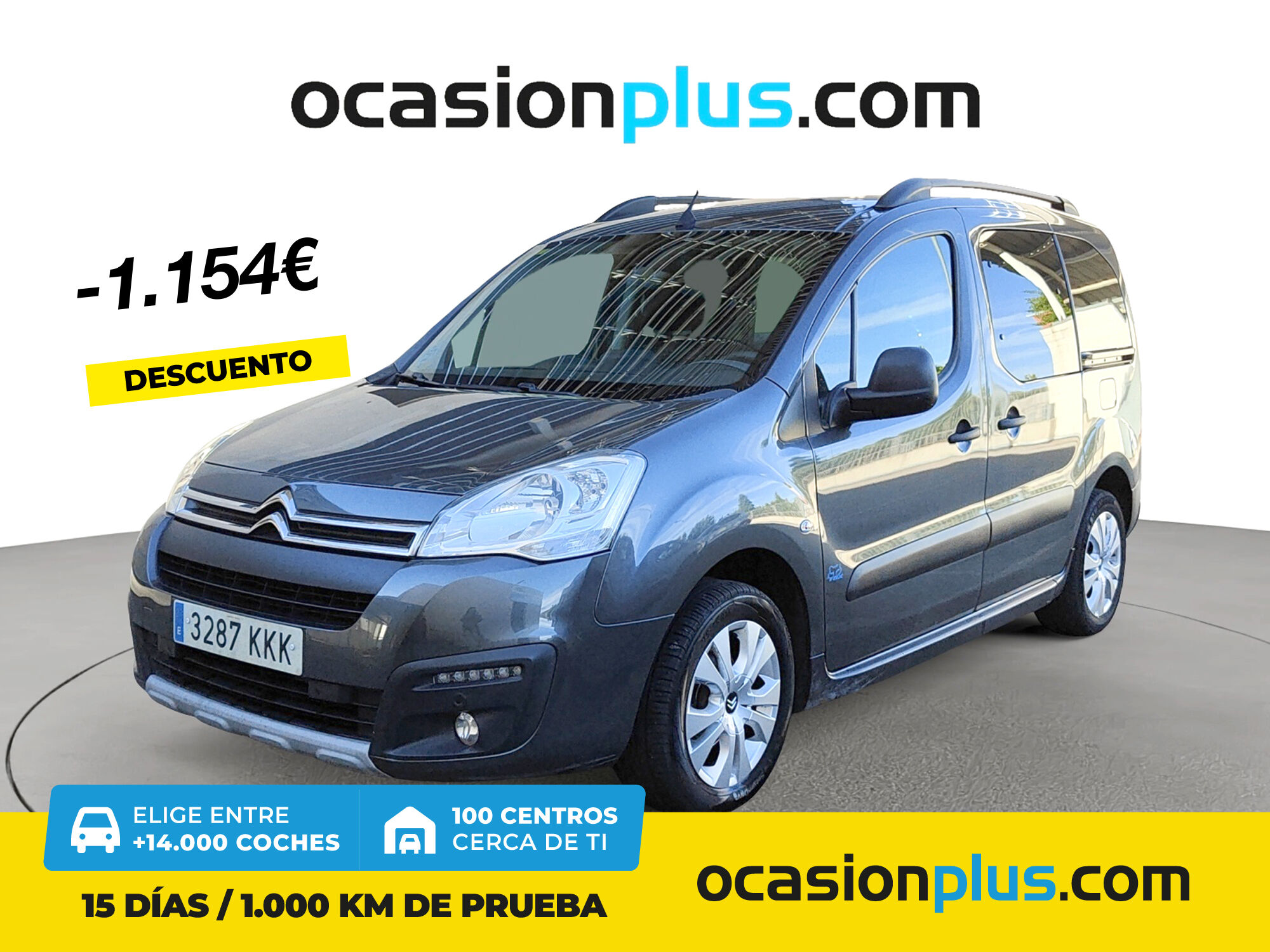 CITROEN Berlingo (Multispace 20 Aniversario BlueHDi 88 kW (120 CV)) en Madr