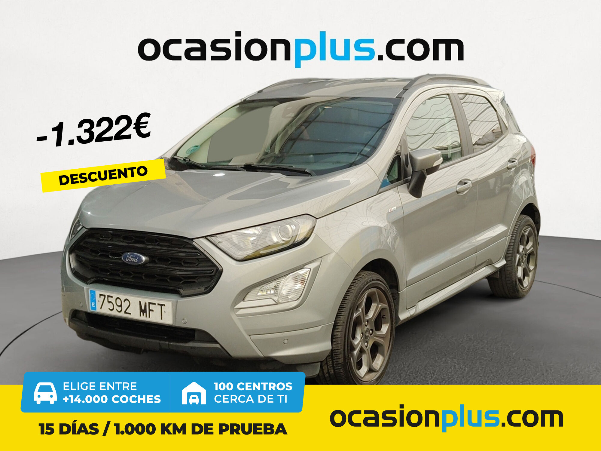 FORD EcoSport (1.0T EcoBoost S&S ST Line 92 kW (125 CV)) en Madrid