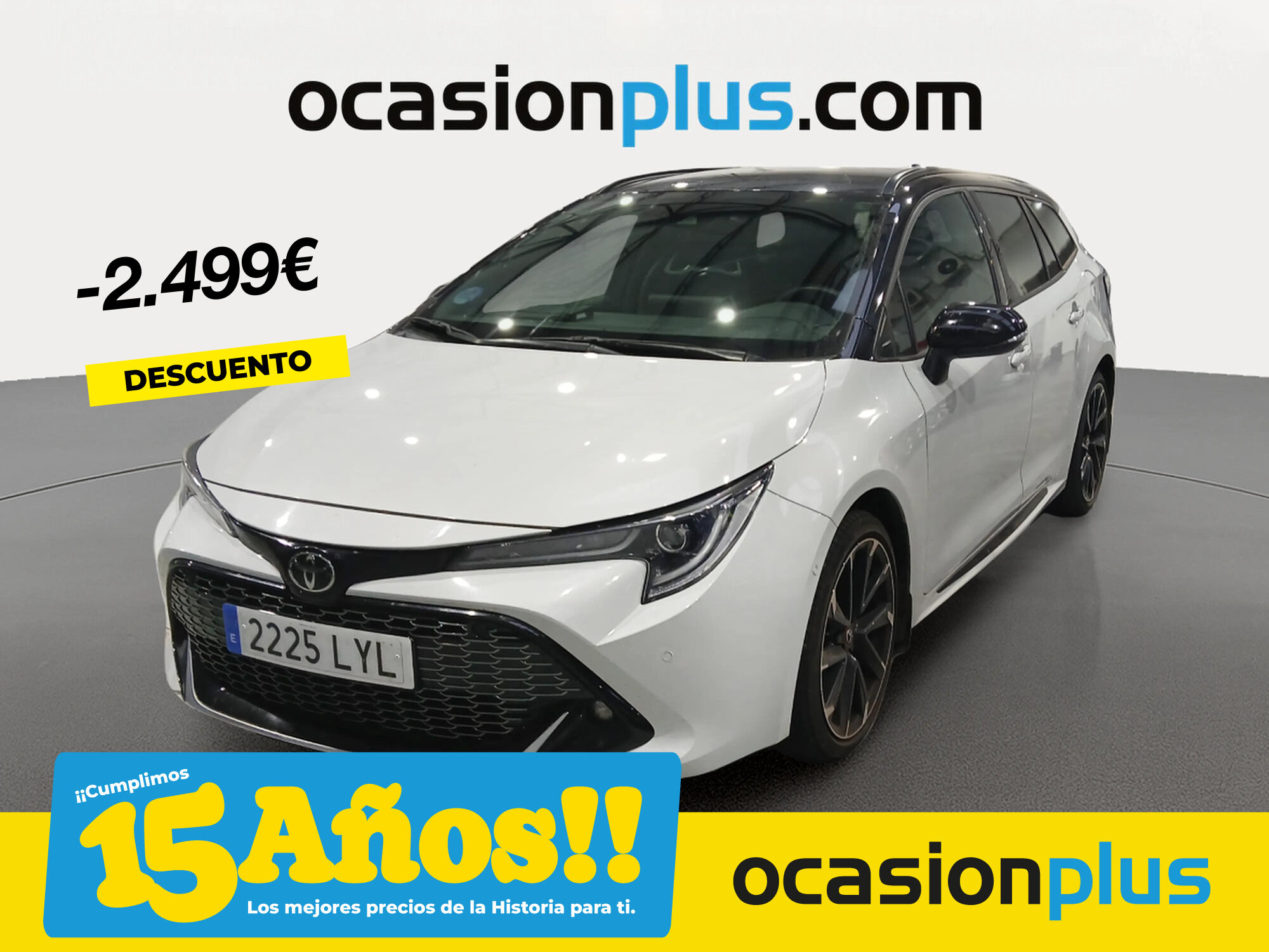 TOYOTA Corolla (1.8 125 Híbrido Touring GR-Sport E-CVT 132 kW (180 CV)) en 