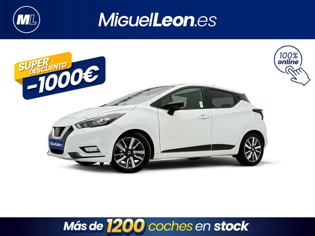 NISSAN Micra (IG-T 68 kW (92 CV) E6D-F N-Design Black) en Palmas, Las