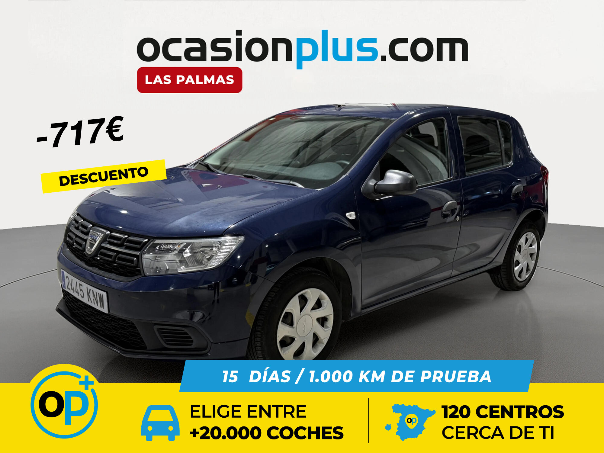 DACIA Sandero (Base 1.0 54 kW (73 CV)) en Palmas, Las