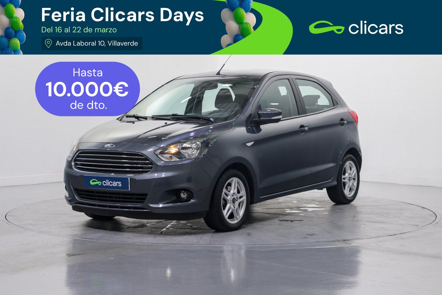 Foto del FORD Ka + 1.19 Ti-VCT Black & White Edition