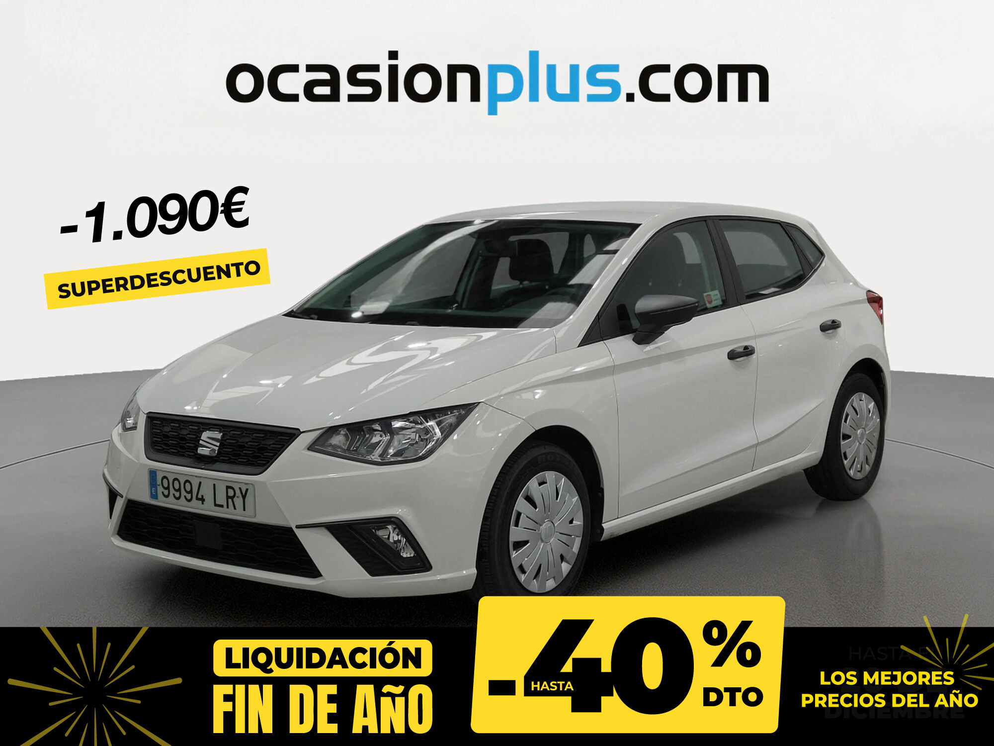 SEAT Ibiza (1.0 MPI Reference Go2 59 kW (80 CV)) en Madrid