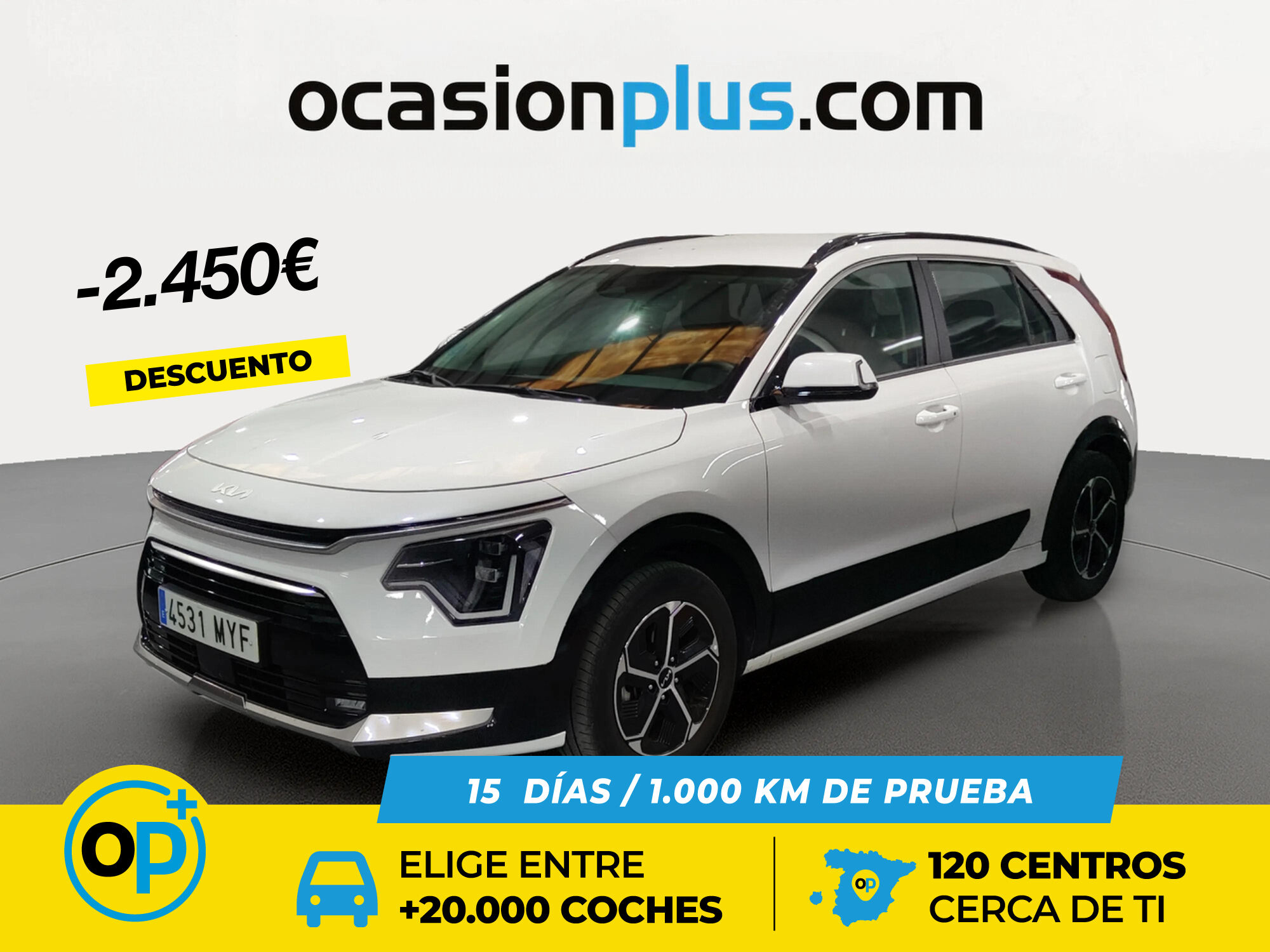 KIA Niro (1.6 GDi HEV Drive 95 kW (129 CV)) en Madrid