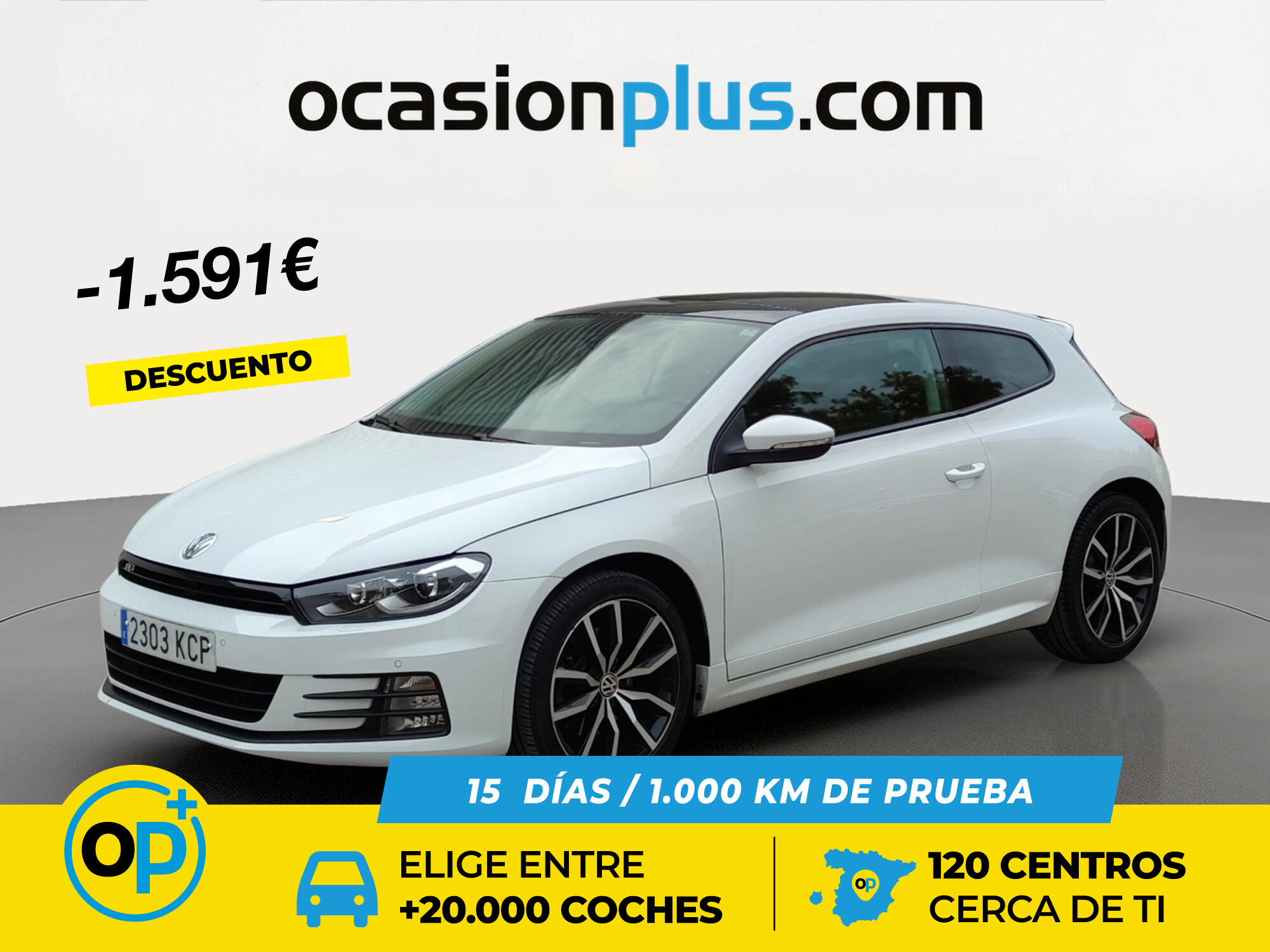 VOLKSWAGEN Scirocco (Typhoon by R-Line 2.0 TSI BMT 132 kW (180 CV)) en Madr