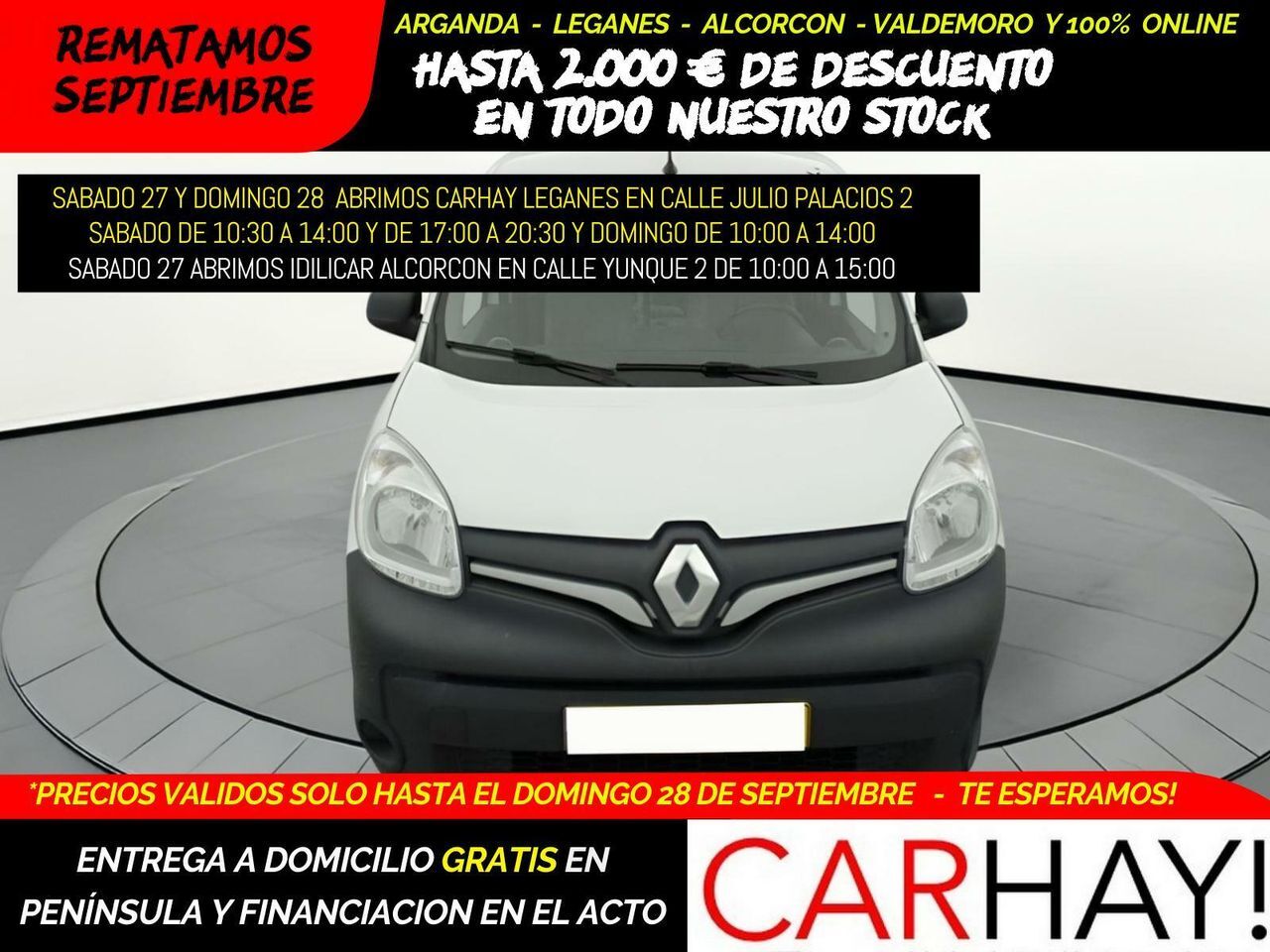 RENAULT Kangoo (EXPRESS MAXI 1.5 DCI 95CV Grand Confort) en Madrid
