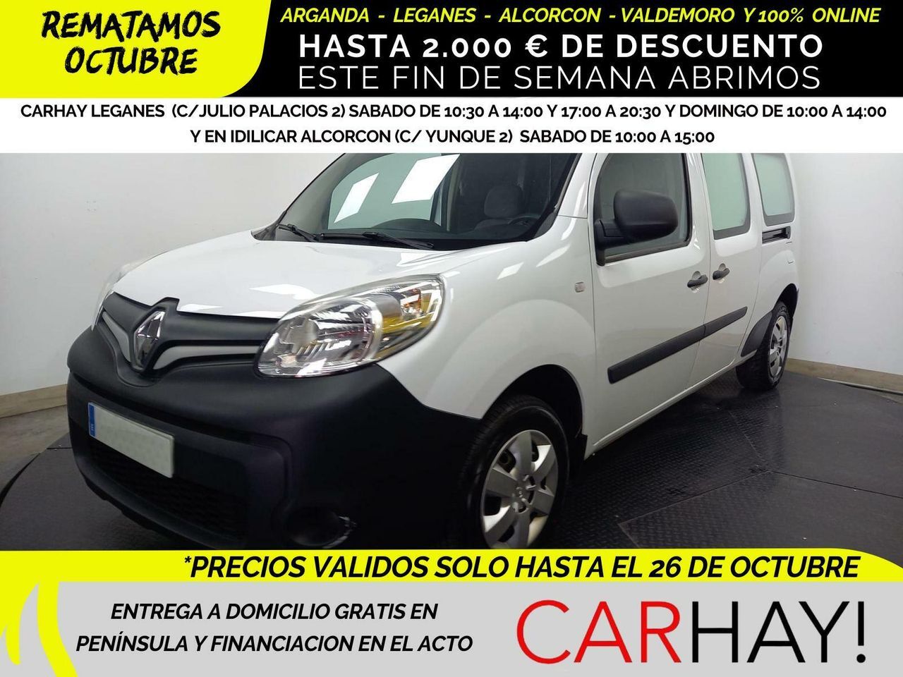 RENAULT Kangoo (EXPRESS MAXI 1.5 DCI 95CV Grand Confort) en Madrid