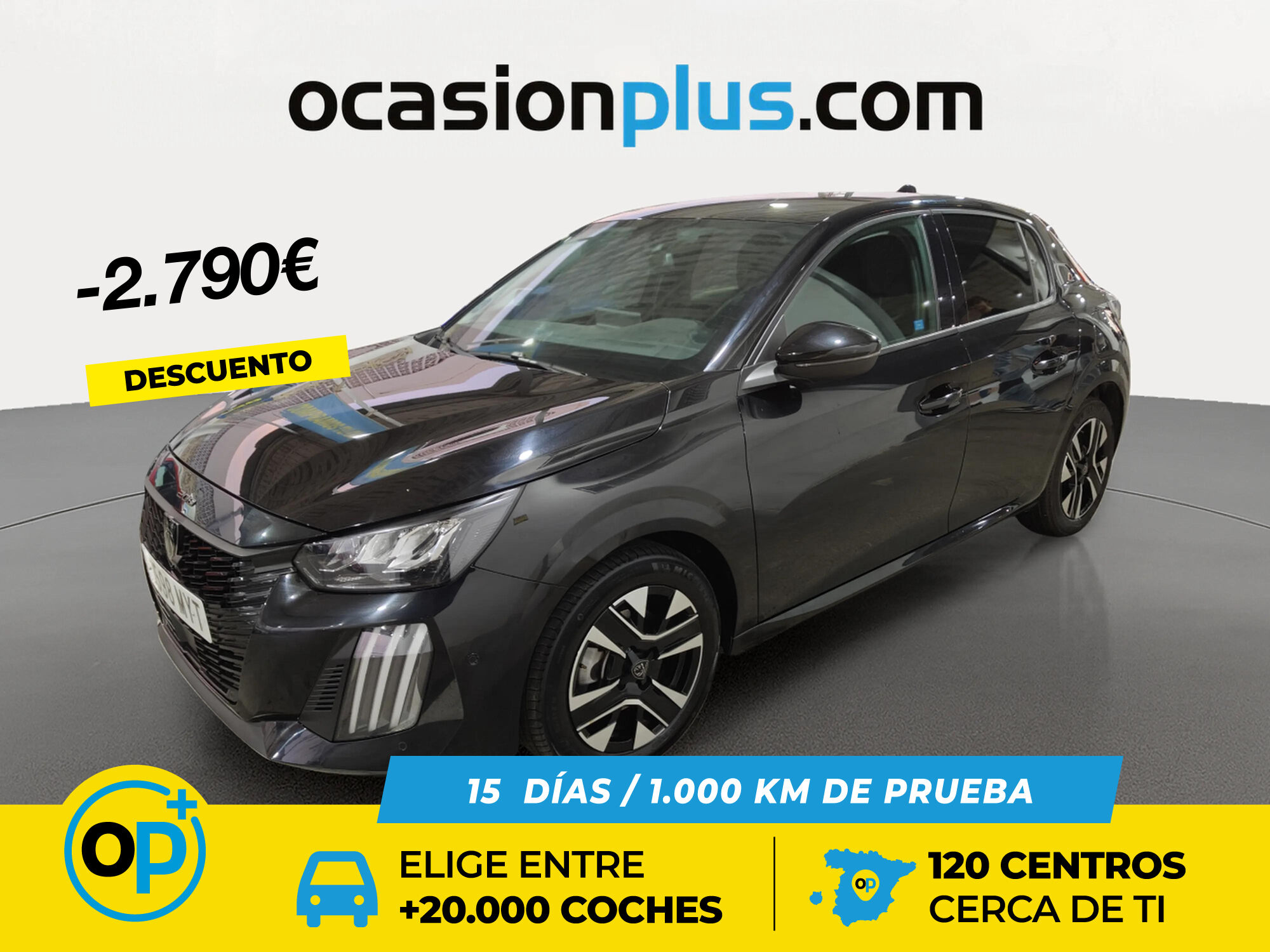 PEUGEOT 208 (Allure Hybrid eDCS6 75 kW (100 CV)) en Madrid