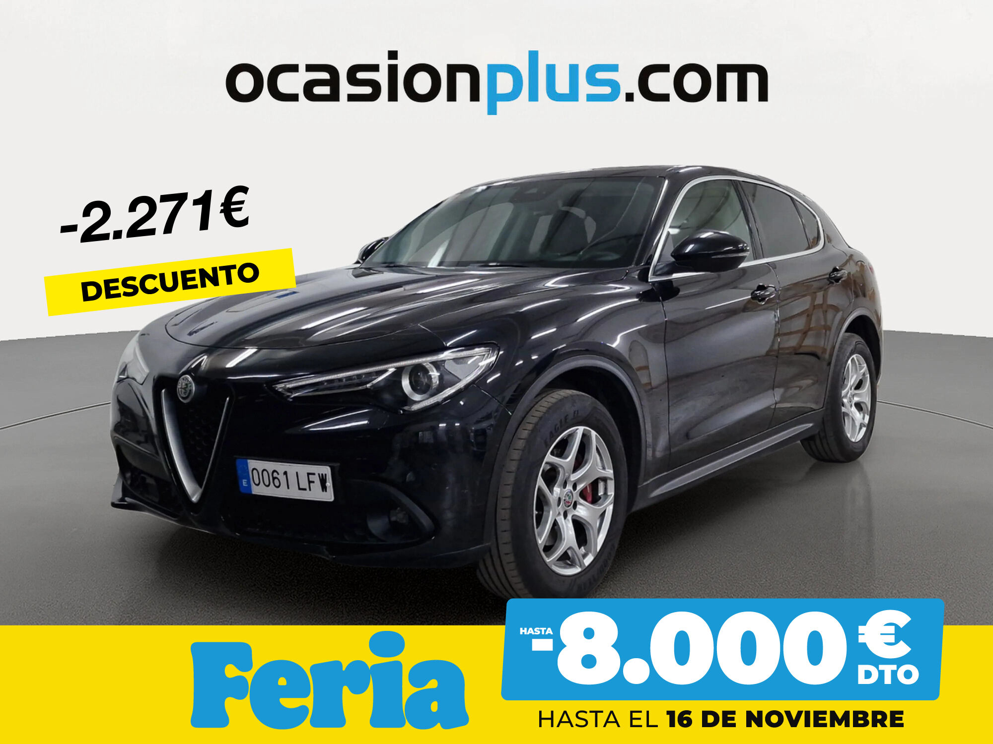 ALFA ROMEO Stelvio (2.2 Diesel Executive AWD 140 kW (190 CV)) en Madrid