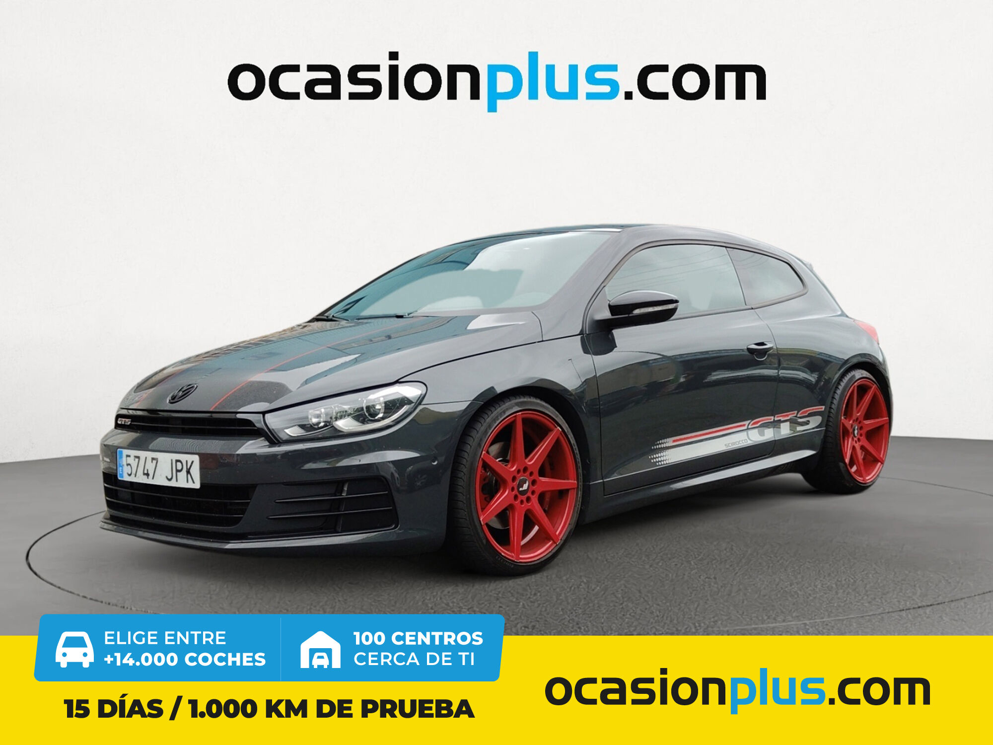VOLKSWAGEN Scirocco (GTS 2.0 TSI BMT 162 kW (220 CV) DSG) en Madrid