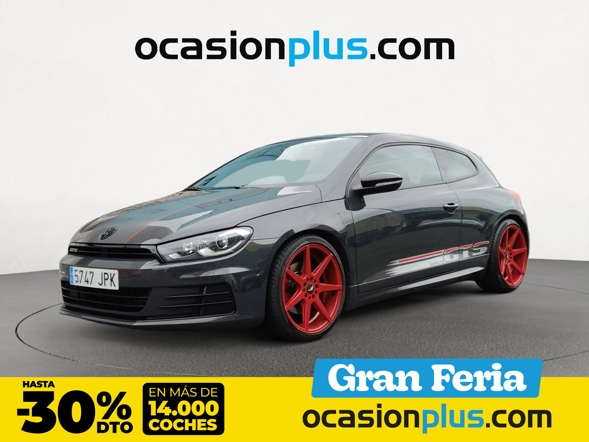 VOLKSWAGEN Scirocco (GTS 2.0 TSI BMT 162 kW (220 CV) DSG) en Madrid