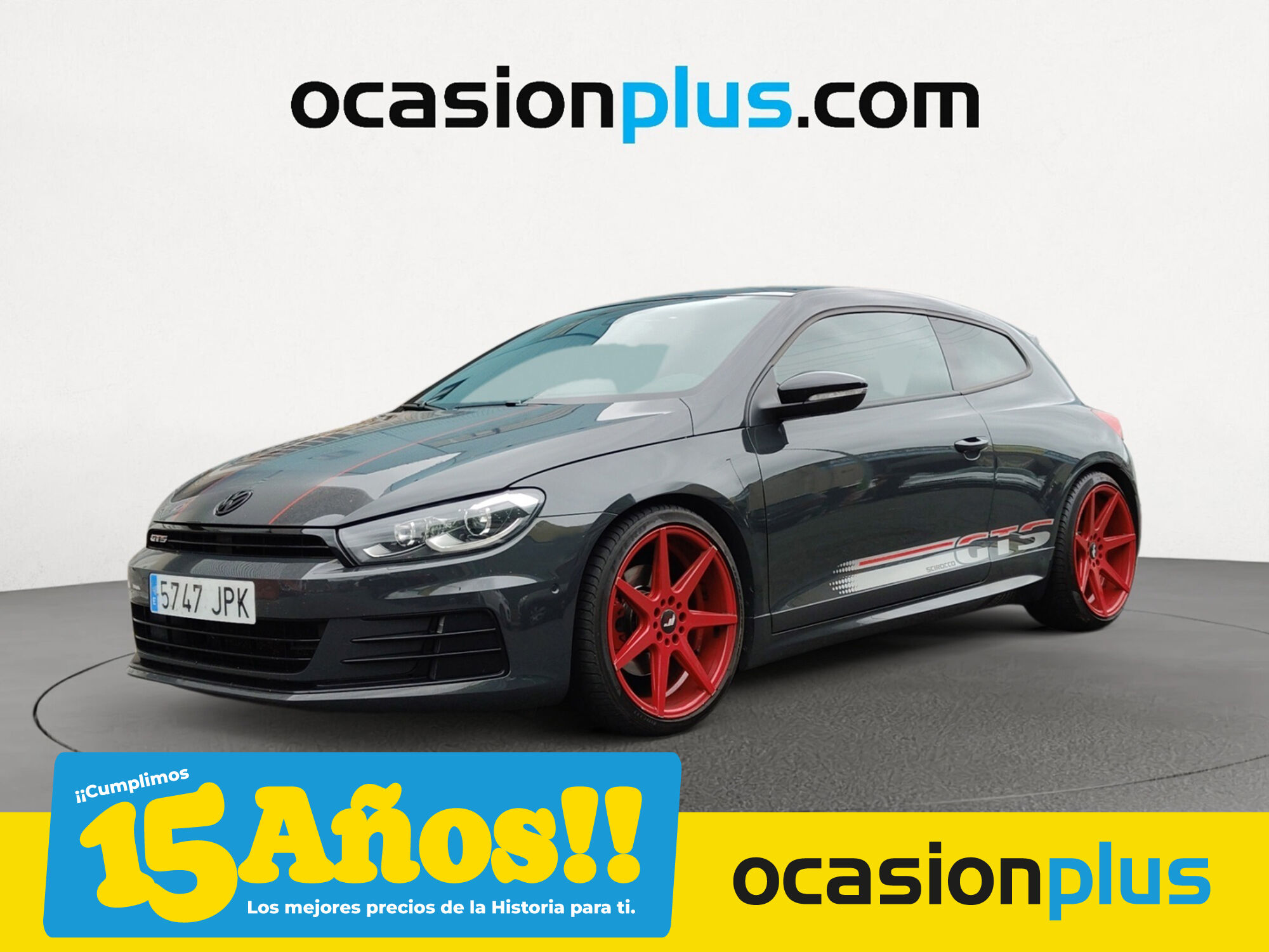 VOLKSWAGEN Scirocco (GTS 2.0 TSI BMT 162 kW (220 CV) DSG) en Madrid