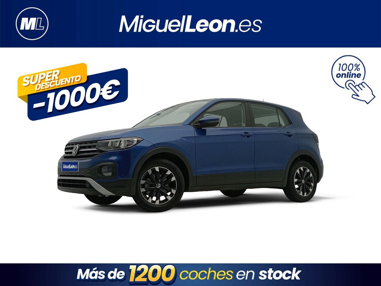 VOLKSWAGEN T-Cross (Edition 1.0 TSI 70kW (95CV)) en Palmas, Las