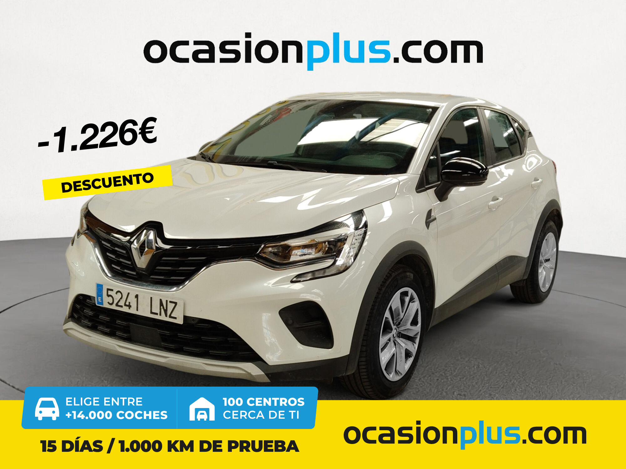 RENAULT Captur (Intens TCe GLP 74 kW (100 CV)) en Madrid