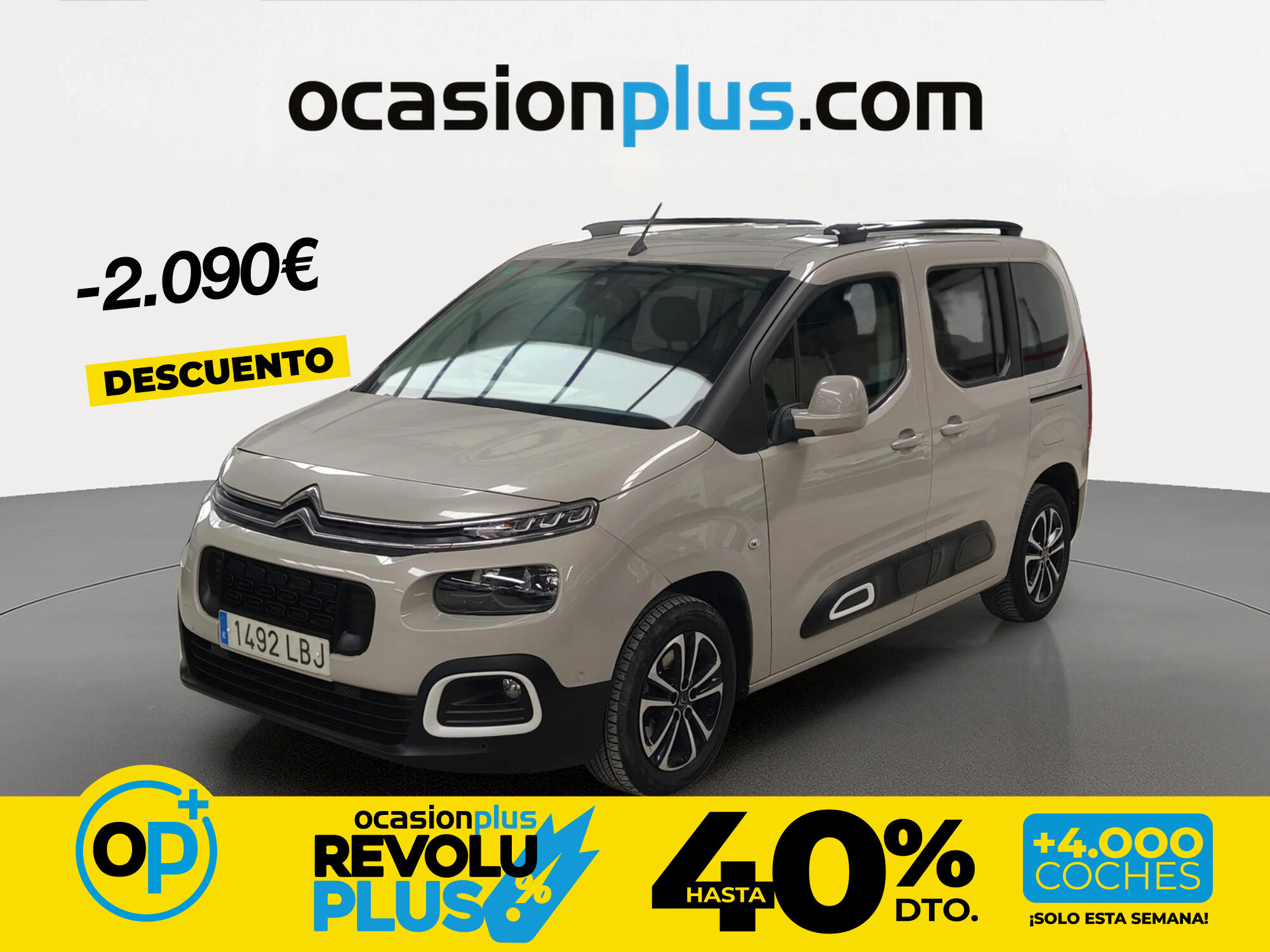 Foto del CITROEN Berlingo BlueHDi S&S Talla M Shine EAT8 130