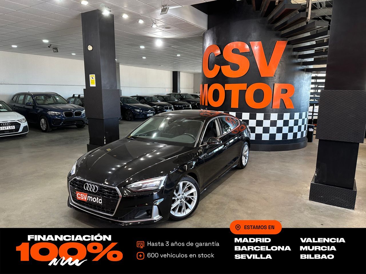AUDI A5 (Advanced 40 TFSI 150kW S tron Sportback) en Madrid