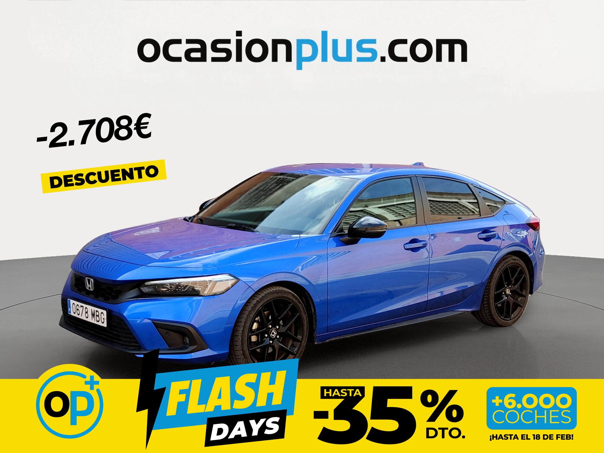 Foto del HONDA Civic 2.0 i-MMD Sport