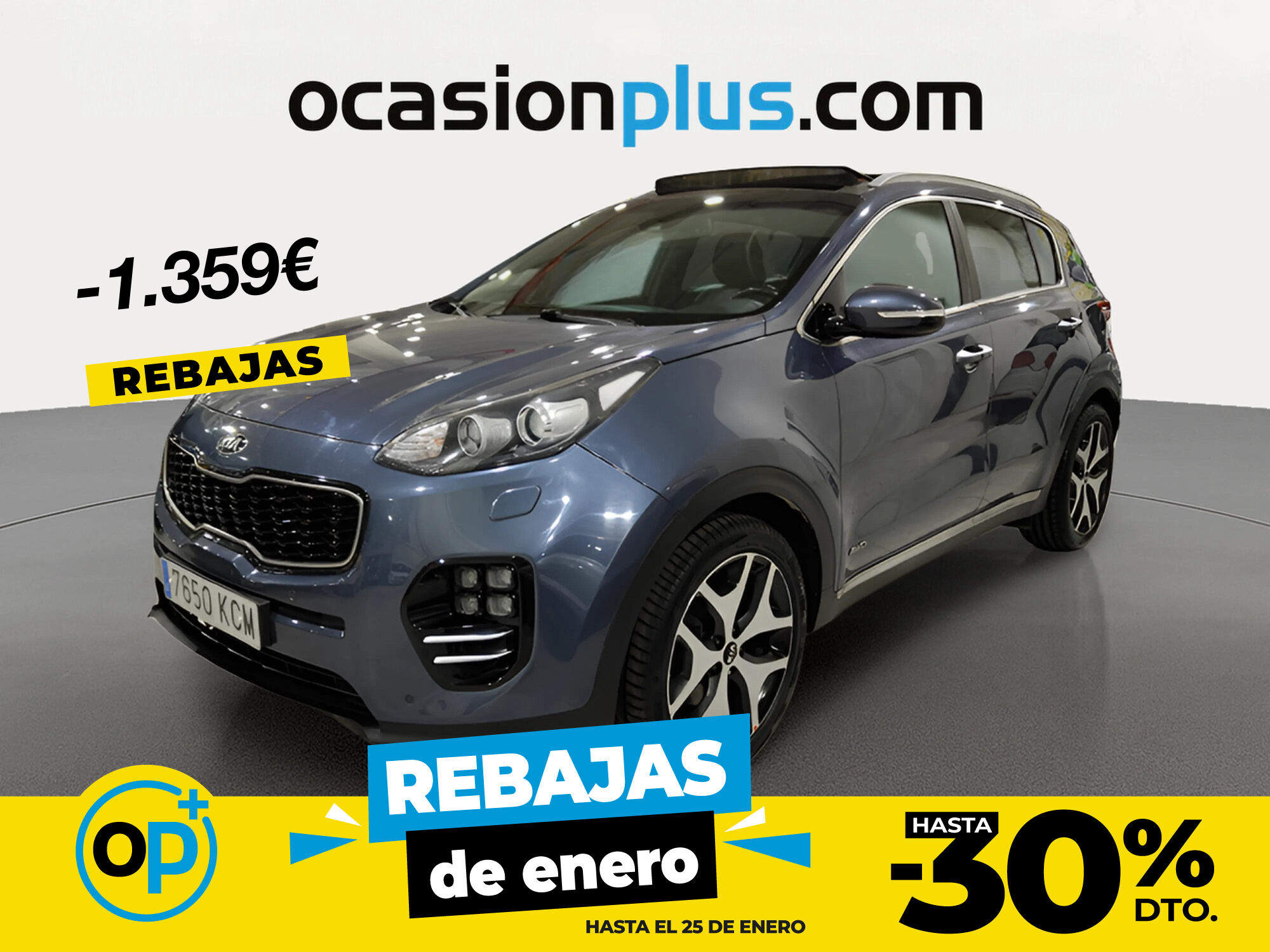 KIA Sportage (1.6 T-GDi GT Line 4x4 130 kW (177 CV)) en Madrid