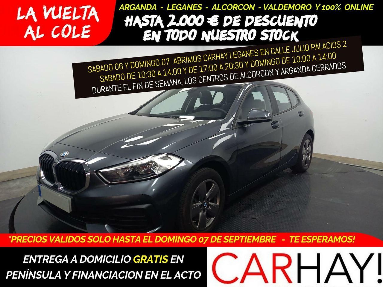 BMW Serie 1 (HATCH 116 d AdBlue) en Madrid
