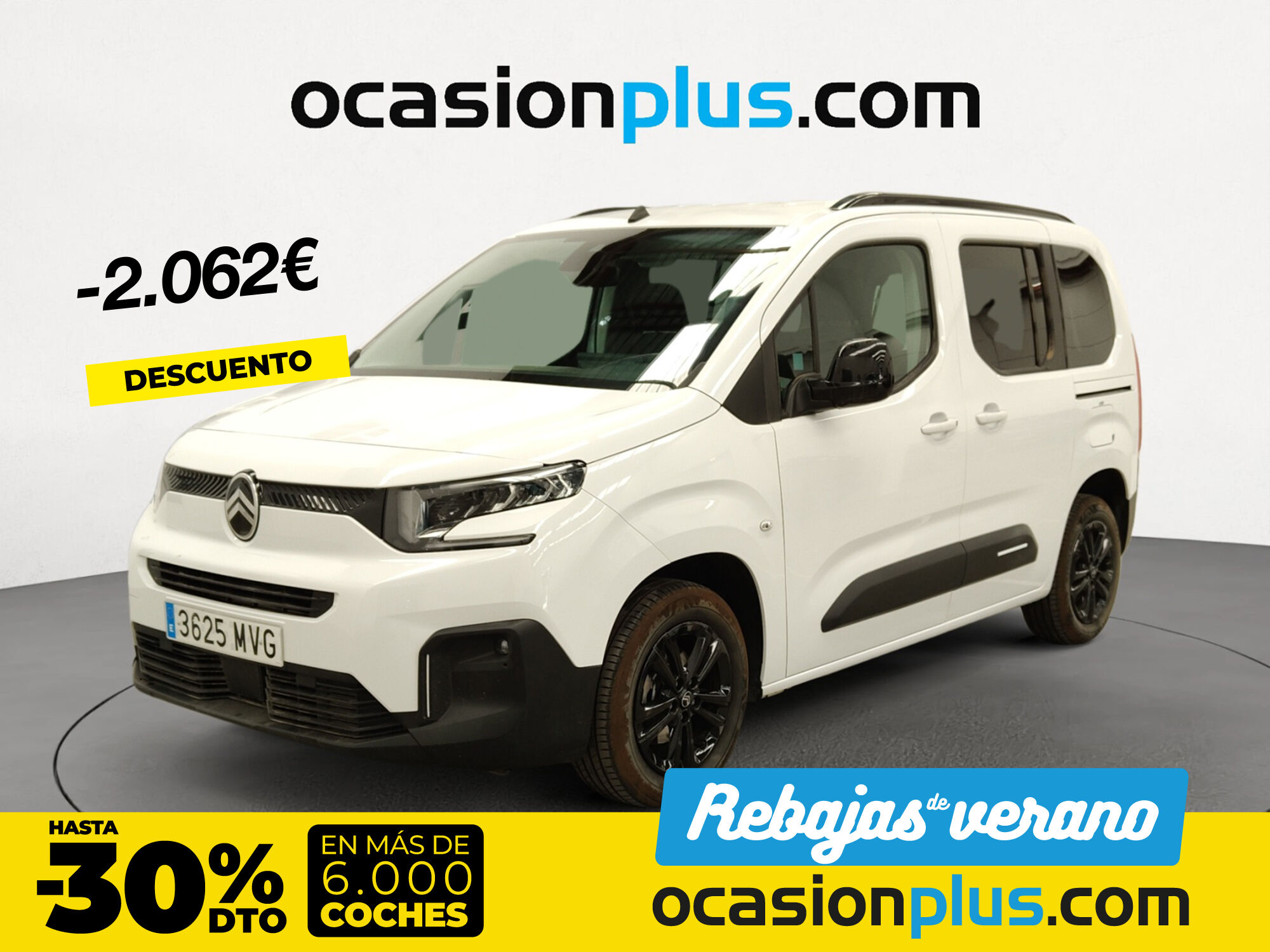 CITROEN Berlingo (BlueHDi 100 S&S Plus Talla M 75 kW (102 CV)) en Madrid