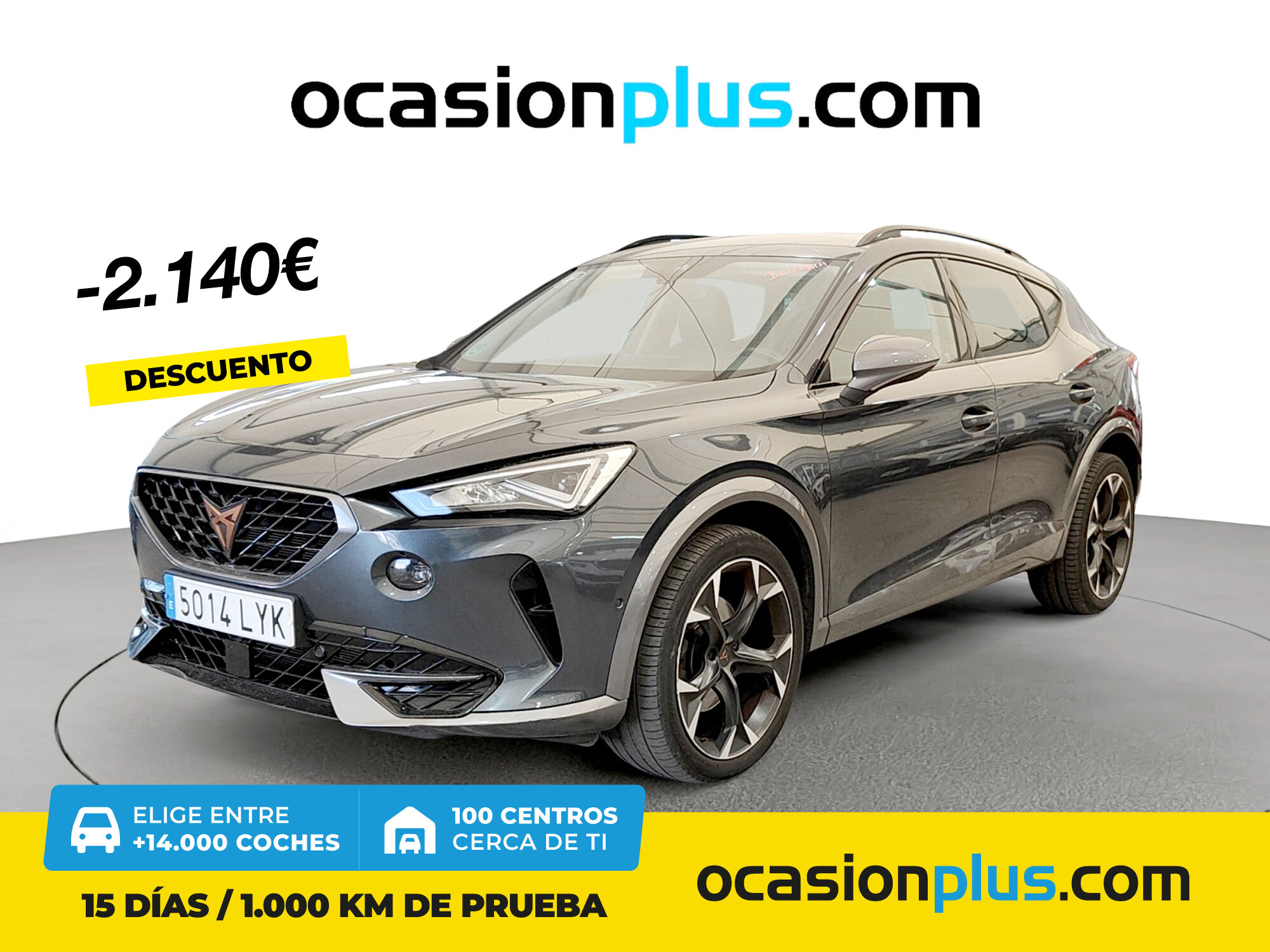 CUPRA Formentor (1.5 TSI DSG 110 kW (150 CV)) en Madrid