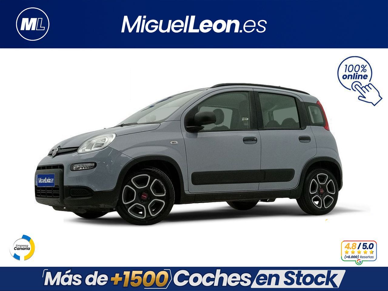 FIAT Panda (City Life Hybrid 1.0 Gse 51kw (70CV)) en Palmas, Las