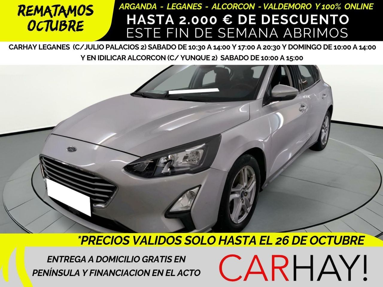 FORD Focus (1.0I ECOBOOST MHEV 92KW CONNECTED) en Madrid