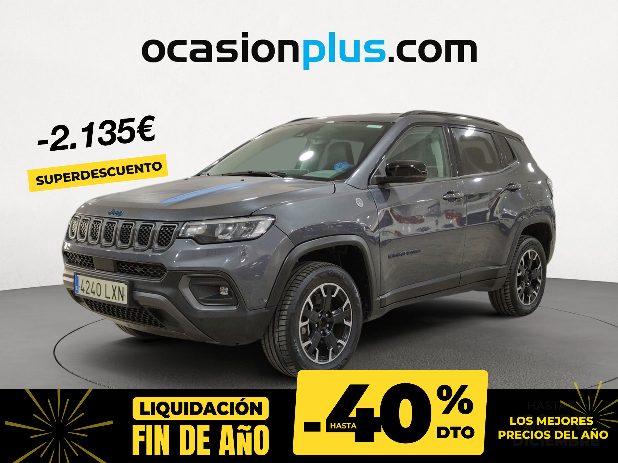 JEEP Compass (1.3 PHEV Trailhawk AWD AT 177 kW (240 CV)) en Madrid