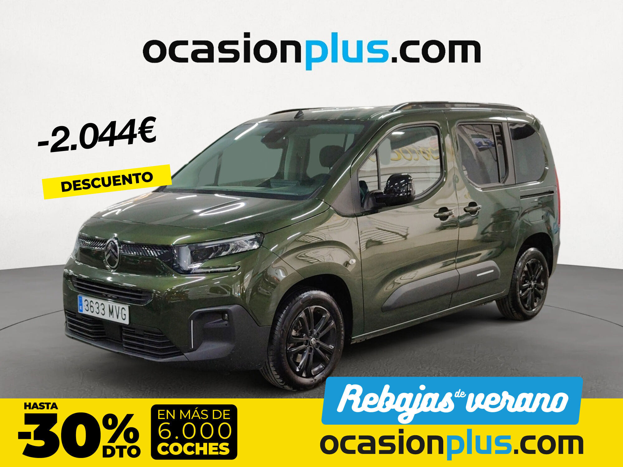 CITROEN Berlingo (BlueHDi 100 S&S Plus Talla M 75 kW (102 CV)) en Madrid