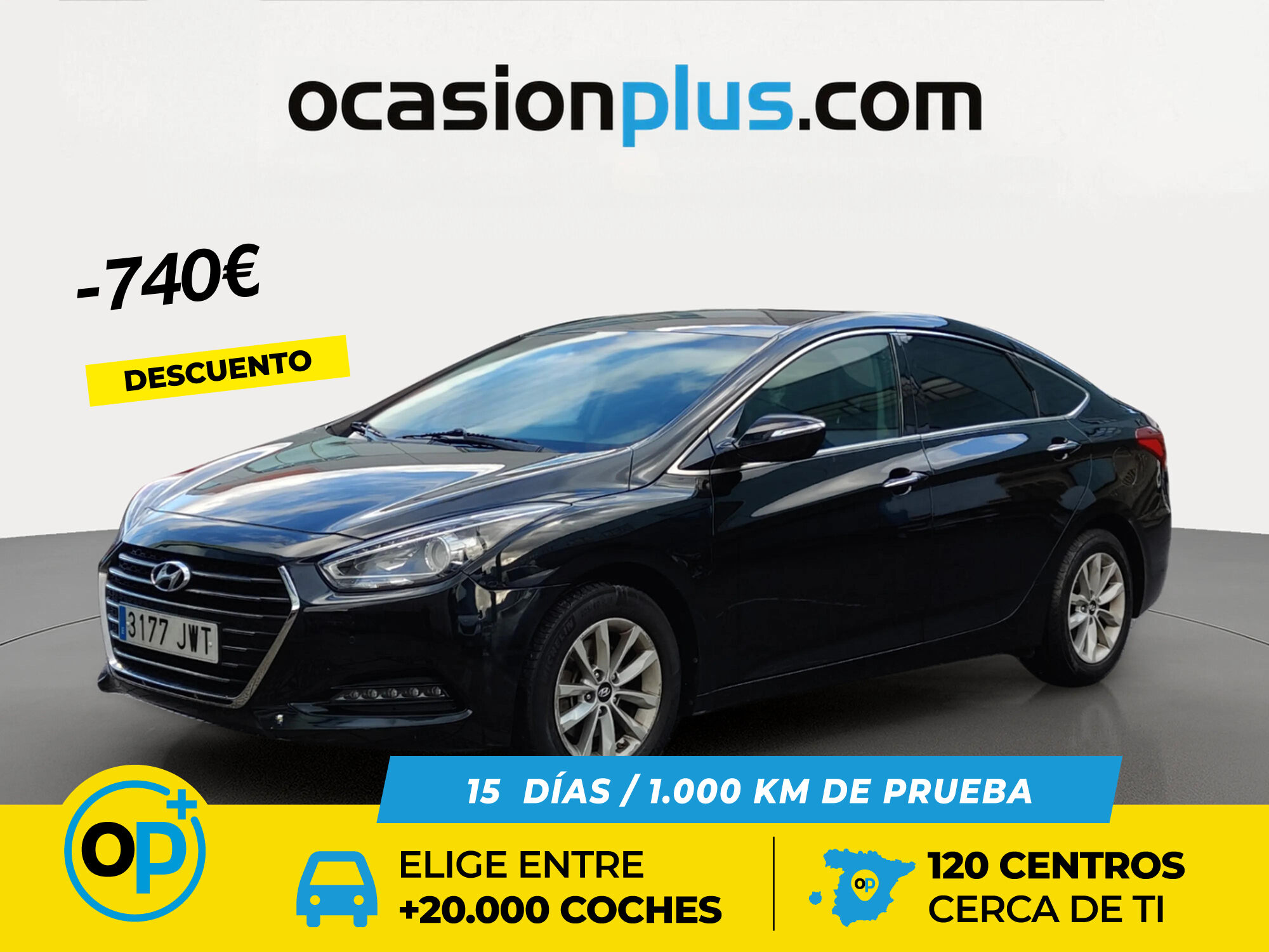HYUNDAI i40 (1.7 CRDI BlueDrive Tecno 85 kW (115 CV)) en Madrid