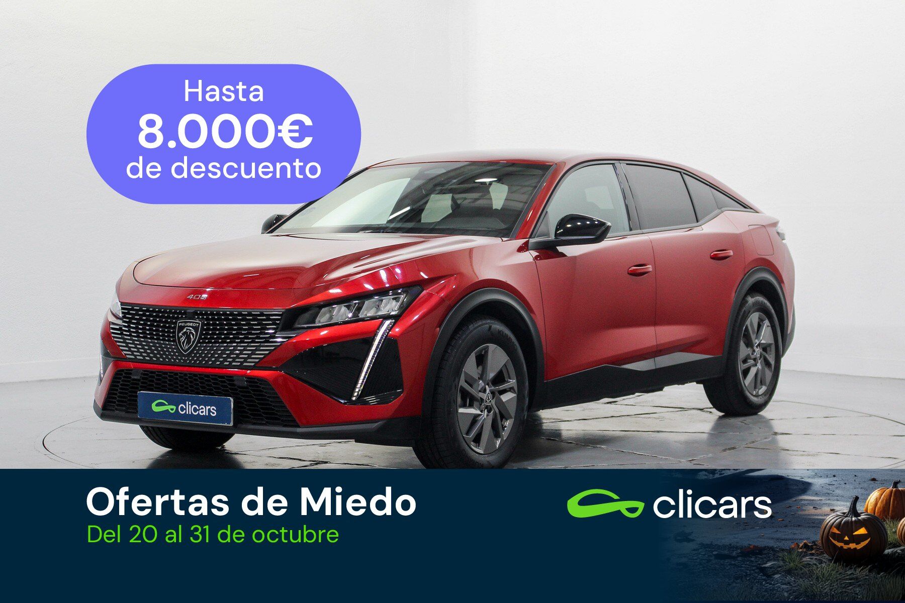 PEUGEOT 408 (408 Hybrid 180 Allure e-EAT8) en Madrid