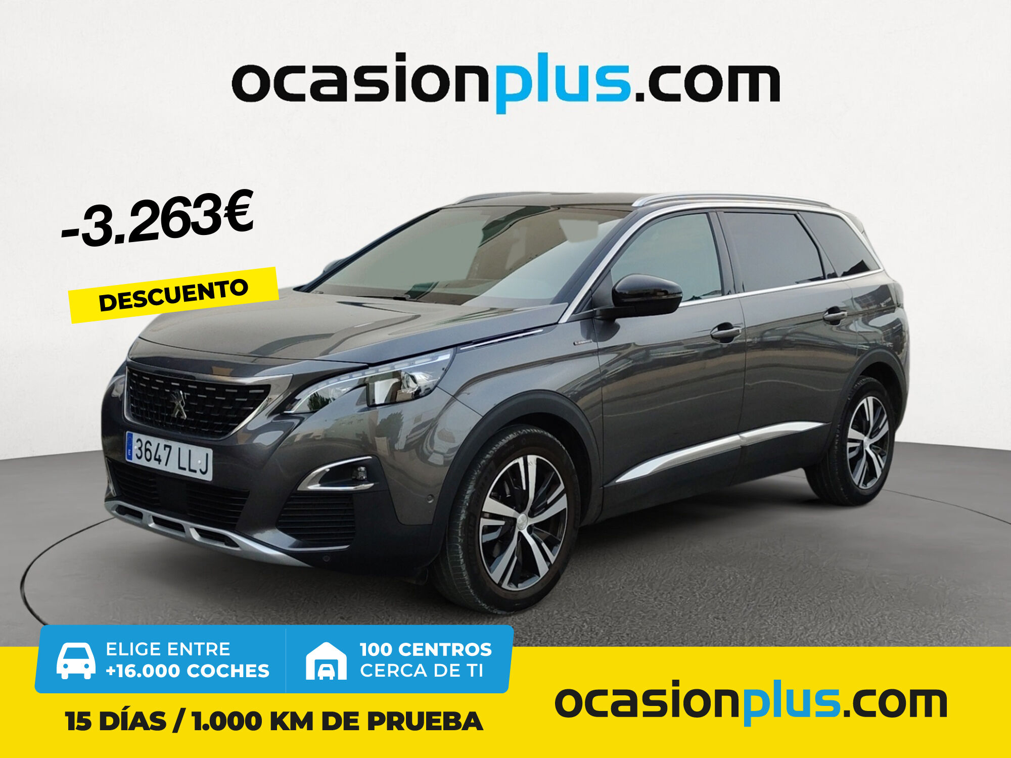 PEUGEOT 5008 (PureTech 130 GT Line 96 kW (130 CV)) en Madrid