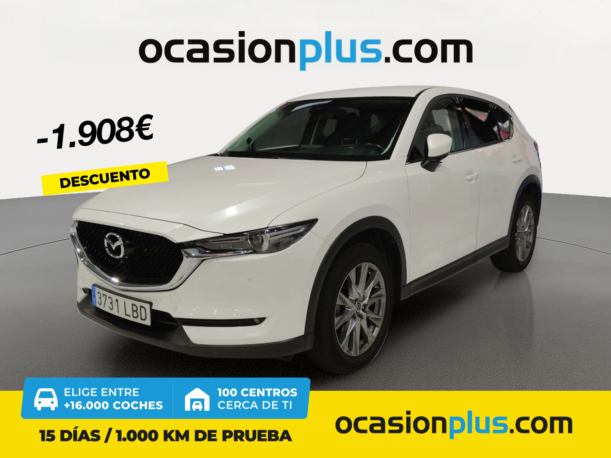 MAZDA CX-5 (2.2 D Zenith 2WD AT 110 kW (150 CV)) en Madrid