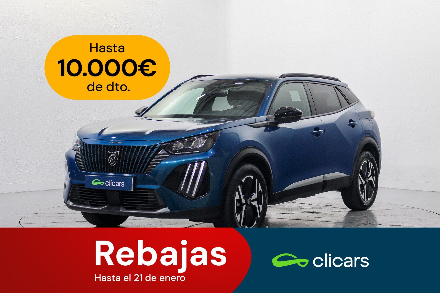 PEUGEOT 2008 (2008 Hybrid 136 Allure eDCS6) en Madrid