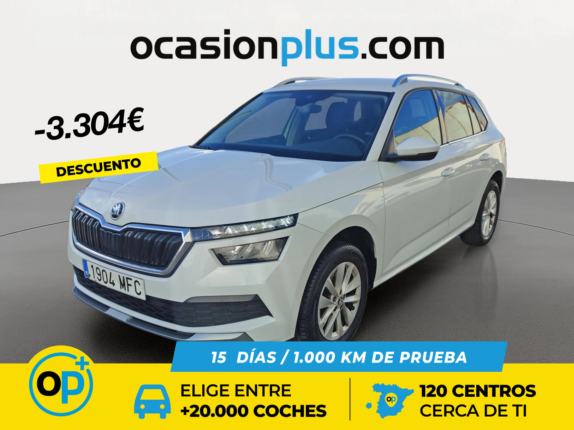 SKODA Kamiq (1.0 TSI Ambition 81 kW (110 CV)) en Madrid
