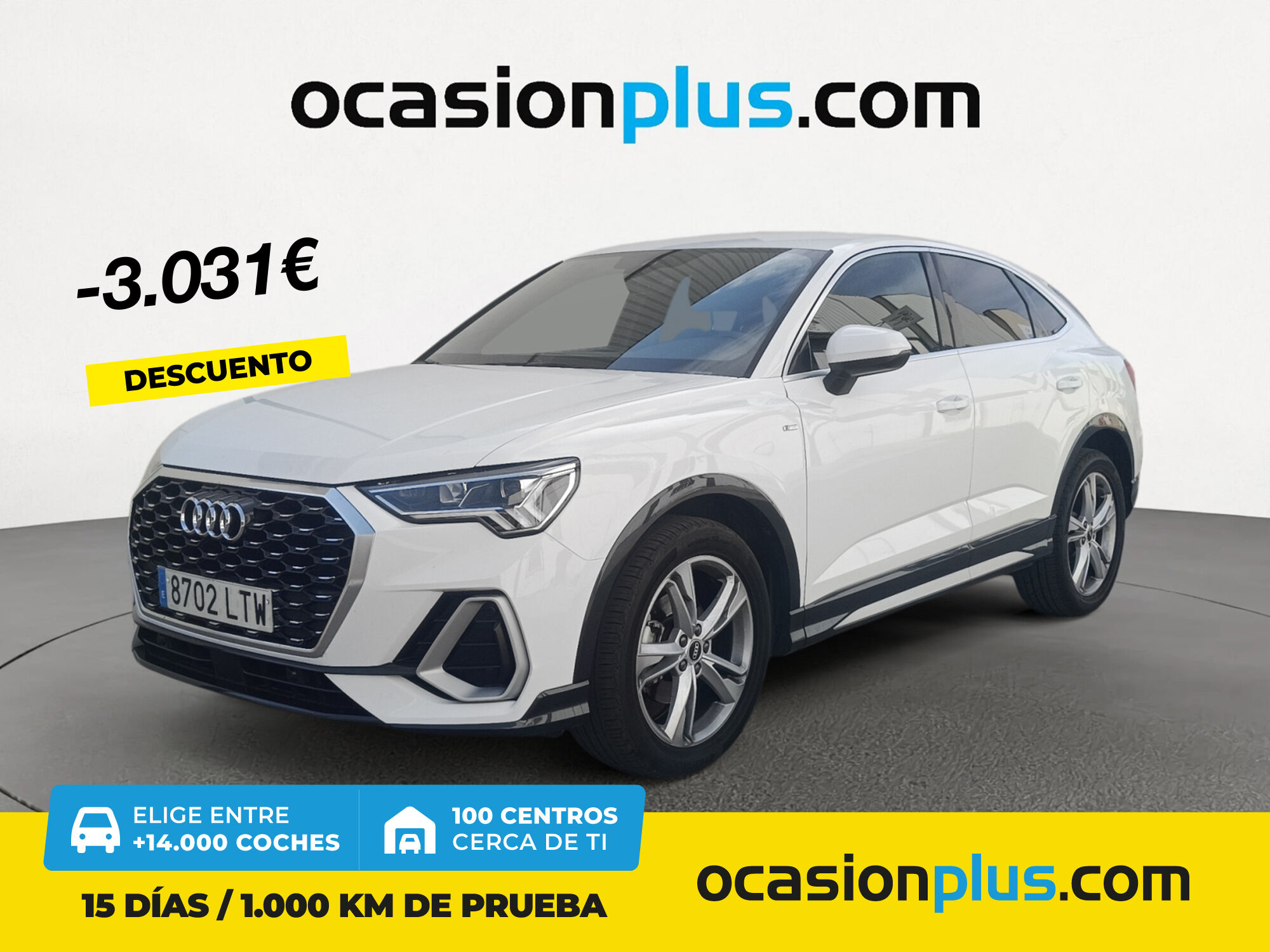AUDI Q3 (S line 35 TDI 110 kW (150 CV) S tronic) en Madrid
