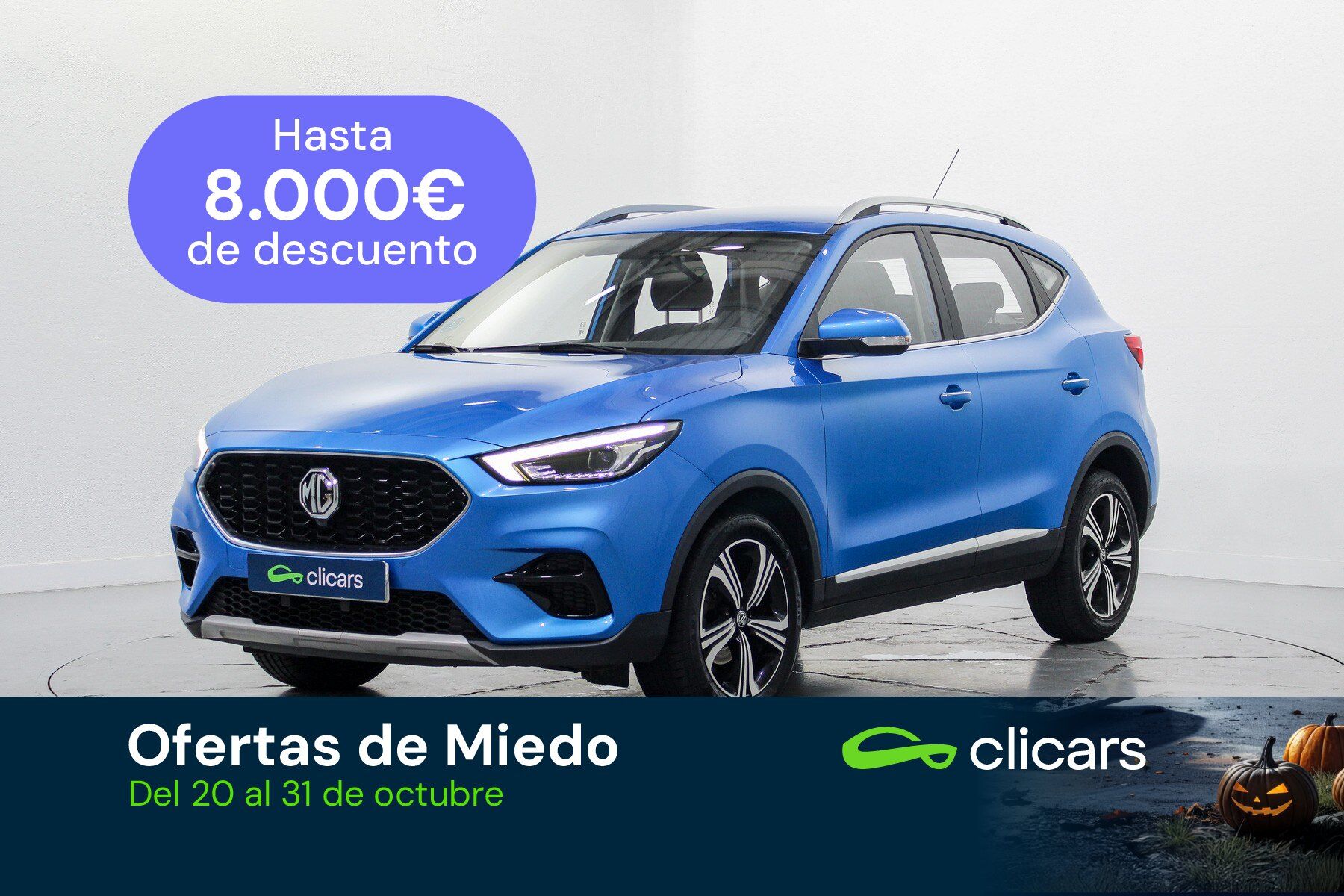 MG ZS (ZS 1.5 VTi-Tech Luxury 78kW) en Madrid
