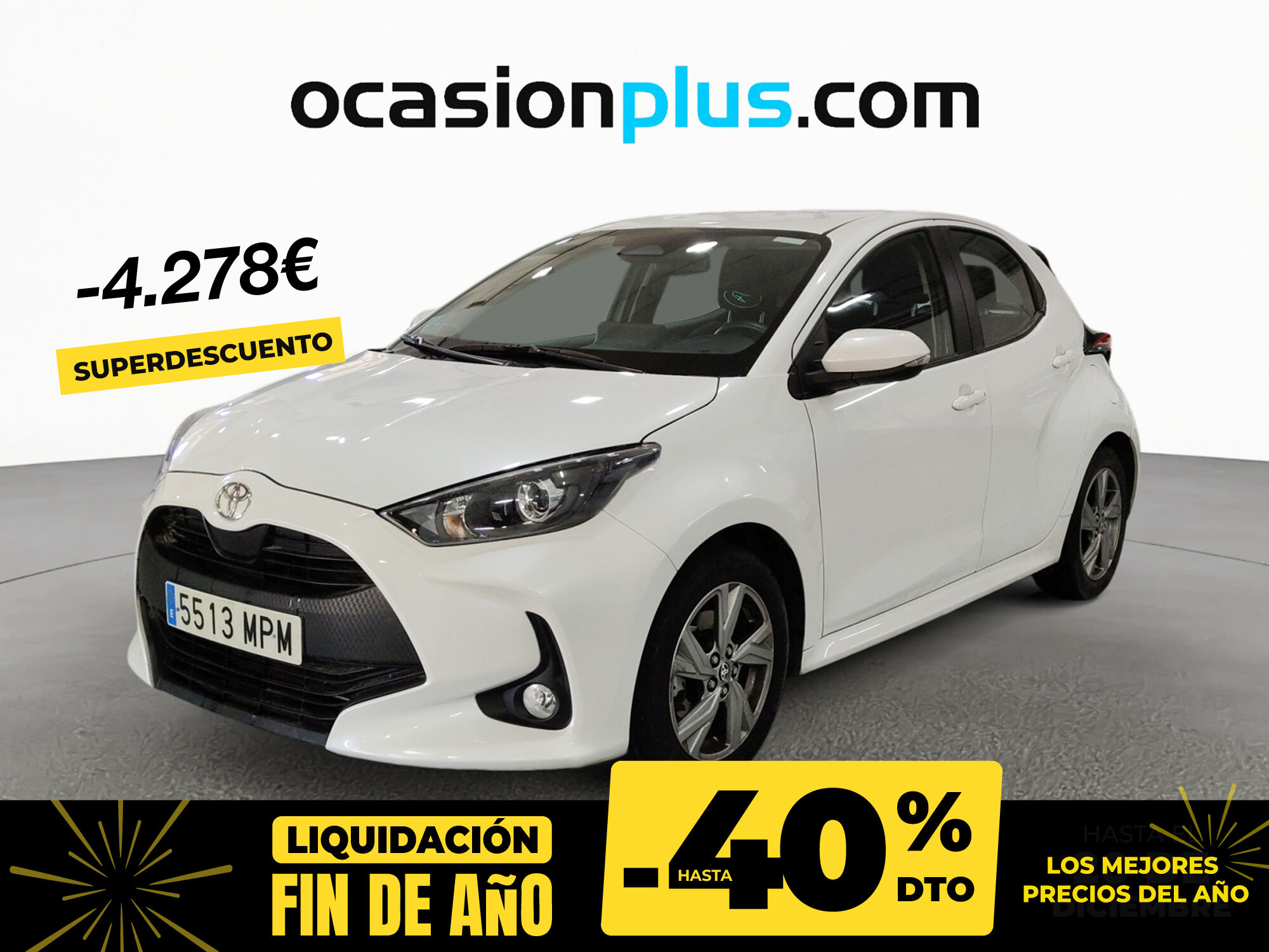 TOYOTA Yaris (120H Active Plus 85 kW (116 CV)) en Madrid