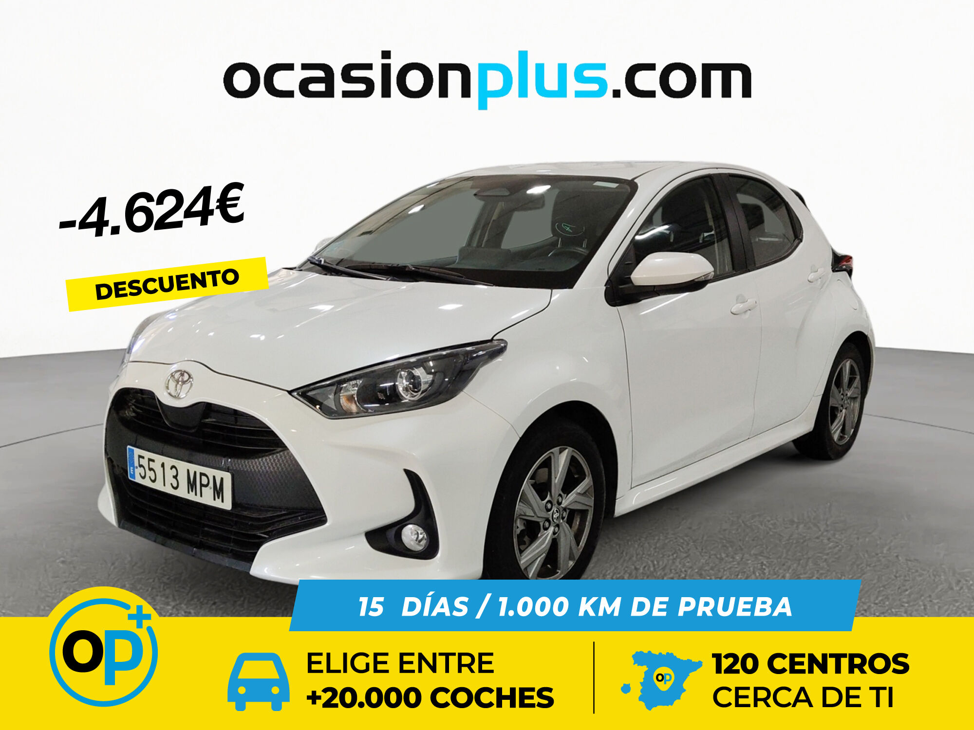 TOYOTA Yaris (120H Active Plus 85 kW (116 CV)) en Palmas, Las
