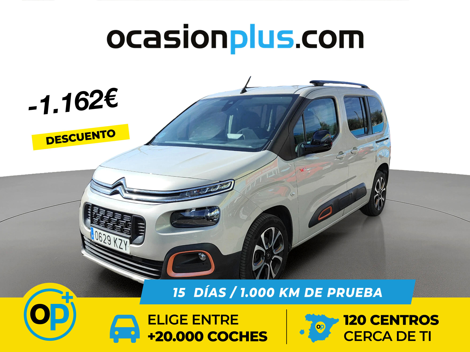 Foto del CITROEN Berlingo PureTech S&S Talla M Shine 110