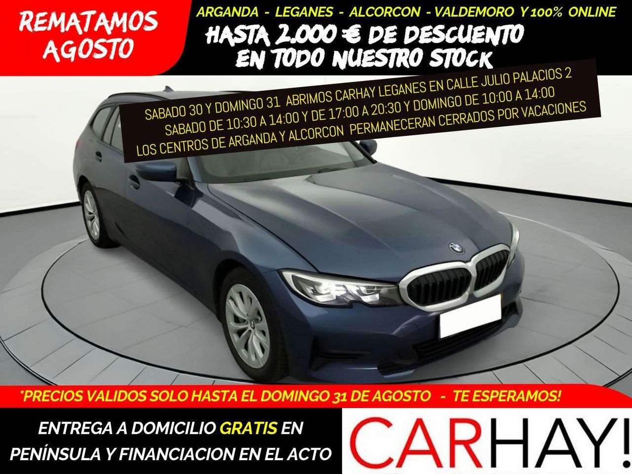 BMW Serie 3 (TOURING  330e phev) en Madrid